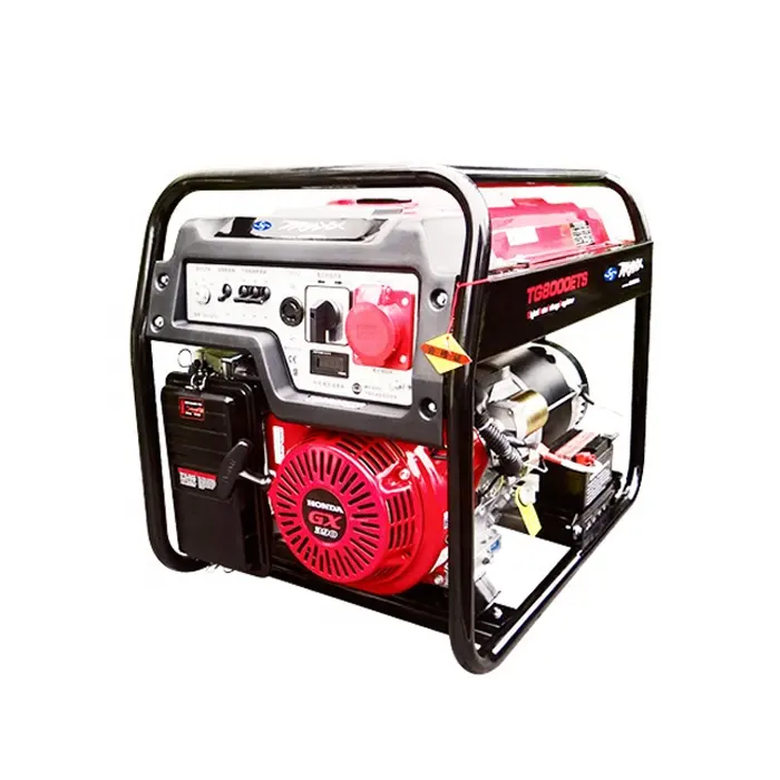 TG8000ETS Honda GX390 Electric Start 6kw Generator Bensin dengan Kualitas Baik