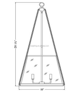 Moderno semplice in ottone ristorante <span class=keywords><strong>paralume</strong></span> in vetro lampadario per bancone bar ingresso camera da letto bar in metallo nero lampada a sospensione - Product Image 6