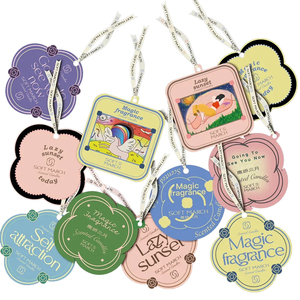 Étiquettes de vêtements en gros avec motif ours, cartes personnalisées avec logo, étiquettes suspendues double couche pour vêtements avec cordon - Product Image 5
