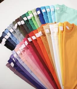 <span class=keywords><strong>T</strong></span>-<span class=keywords><strong>shirt</strong></span> unisexe de luxe en coton peigné pur 210G, crêpe serré, impression numérique personnalisée du logo de la marque, coupe ample pour hommes - Product Image 2