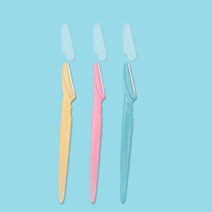 Navaja para Cejas Simple de 14.5 cm, Herramienta de Maquillaje de Acero Inoxidable con Cuchilla Afilada para Raspar la Cara y los Ojos - Product Image 2