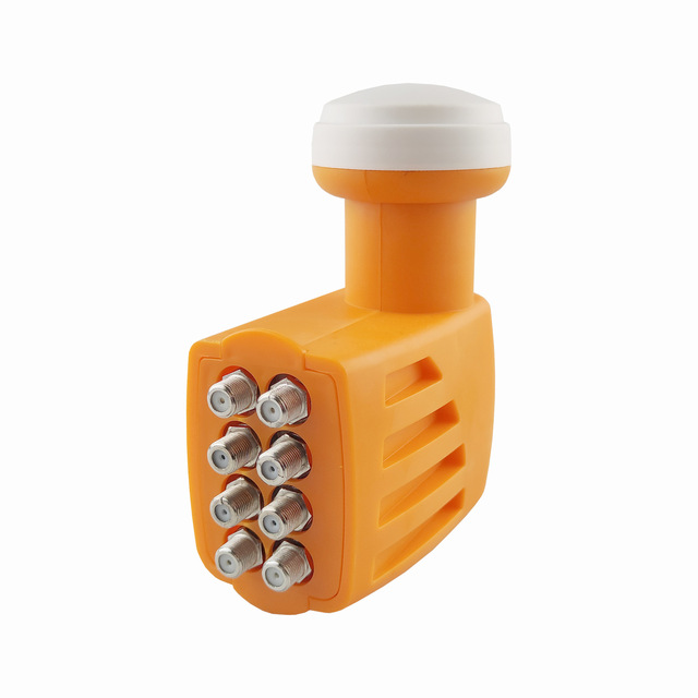 Universal Ku Band Octo LNBF Digital HD 8 Output LNB Ku Band Quattro Qcto LNBF