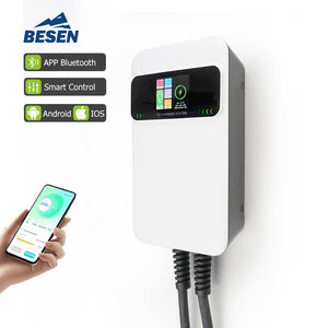 Conexión WIFI <span class=keywords><strong>Walbox</strong></span> 11kW EV Cargador 16A Tipo 2 Enchufe Estación de carga trifásica para hogar y comercial - Product Image 1