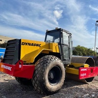 Rouleau de route vibrant 10 tonnes d'occasion, rouleau à tambour unique, à bas prix, Offre Spéciale