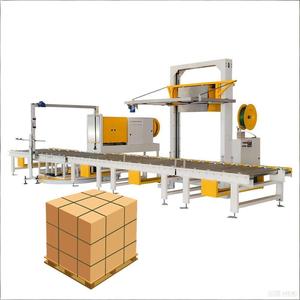 Machine d'emballage automatique de palettes combinée avec une machine d'enroulement de palettes - Product Image 4
