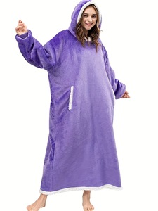 Bolso lateral 150 cm Comprimento Longo Manga Design Azul Rosa Roxo Vermelho Cinza Oversized <span class=keywords><strong>Hoodie</strong></span> Sweatshirt <span class=keywords><strong>Blanket</strong></span> - Product Image 5