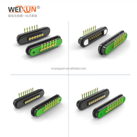 Cable de Carga Magnético Inteligente Personalizado de 8 Pines, Cable de Conexión Magnética Pogo Pin, Aplicación en Productos Electrónicos Inteligentes