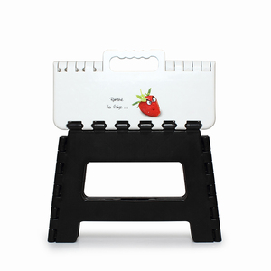Print Heat Cute Kids Kitchen <strong>Fold</strong> <strong>up</strong> Home <strong>Stool</strong> Picnic Space Saving Plastic Retractable Foldable <strong>Stool</strong> - Product Image 4