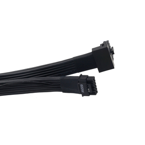 PCIE 5.0 12+4pin Graphics Card <b>Cable</b> Male to 90 Degree ATX <b>Power</b> Supply Extension GPU 600W for 4090 12V PCIE 5.0 600W 16Pin GPU - Product Image 4