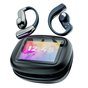 Auriculares Inalámbricos de Conducción Ósea YISSIY LX-90 con Estuche de Pantalla Táctil Inteligente, para Deporte/Trabajo/iPhone/Android LX-90 OWS - Product Image 1