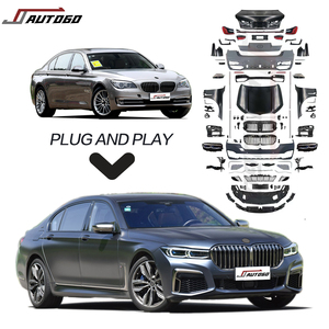 Kit de carrosserie de conversion et de modernisation pour <span class=keywords><strong>BMW</strong></span> Série 7 F02 2008-2015, mise à niveau vers le modèle 2019 G11 G12 LCI M760 M-Tech - Product Image 1