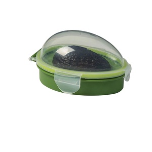 กล่องเก็บอาหารในครัว กล่องอะโวคาโด ประหยัดพื้นที่ กล่องจัดระเบียบผัก กล่องพลาสติกใส่ผลไม้แบบใช้ซ้ำได้ กล่องเก็บผัก - Product Image 1