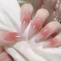 Palette de gel à tamponner 4-en-1 pour ongles - Gel à tamponner haute pigmentation pour effets French Manucure et Ombre, Fournitures professionnelles pour le nail art