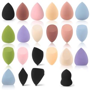 Éponge de maquillage noire de qualité supérieure, ultra douce, sans latex, personnalisable avec emballage, pour fond de teint. - Product Image 3