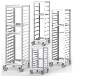 Nhôm 15-Tier bánh giỏ hàng nướng lò khay <span class=keywords><strong>gastronorm</strong></span> Pan xe đẩy bánh mì làm mát giá cho bánh 40*60cm Pan - Product Image 3