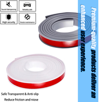 Bande de bordure en PVC autocollante en forme de U avec un design moderne pour une utilisation sur les portes, insonorisante et facile à installer