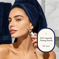 Ampoule visage au peptide de soie EGF, soin coréen pour la peau, marque privée, raffermissant, lissant, traitement quotidien, réparation, anti-âge, sérum pour le visage