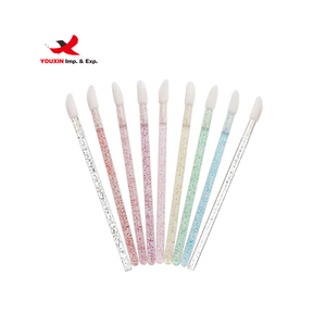 Lote Mixto a Bajo Precio, 50 Piezas/Bolsa, Pinceles Labiales Desechables de Cristal, Aplicadores de Brillo Labial - Product Image 1
