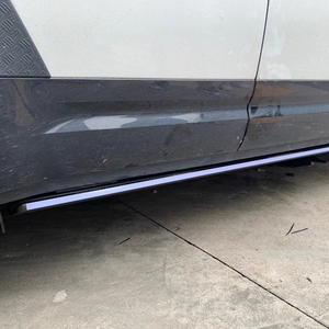 2025 Land Rover <span class=keywords><strong>Defender</strong></span> 90 110 130, piezas de coche, estribos eléctricos retráctiles automáticos de aluminio negro, escalones laterales eléctricos - Product Image 3