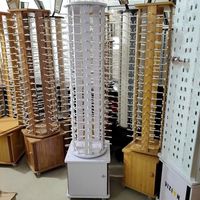 Étagère de présentation en bois pour magasin d'optique, pour lunettes et lunettes de soleil, présentoir pour montures de lunettes