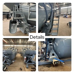 Mezclador de transferencia de hormigón de potencia de gasolina diésel EPA Mezclador de hormigón giratorio de cemento a granel Ventas del fabricante - Product Image 5