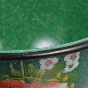 Bol en émail rétro classique pour soupe, nouilles, salade, usage quotidien, ustensile de cuisine, bassin métallique réutilisable pour la salle à manger, le bar, le camping - Product Image 3