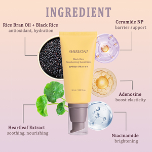<span class=keywords><strong>Crema</strong></span> <span class=keywords><strong>Solare</strong></span> SPF50 Idratante con Niacinamide, Estratto di Heartleaf e Ceramidi, Protezione UV, Etichetta Privata - Product Image 3