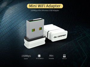 อะแดปเตอร์ USB WiFi รุ่น CF-WU810N ความเร็ว 150Mbps 2.4GHz แบบไร้สายขนาดเล็ก - Product Image 6