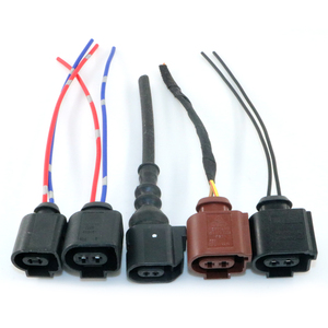 Popüler lamba elektrik otomotiv ateşleme bobini OEM Stereo 2 Pin erkek konnektör motor kablo demeti Honda Honda için 2 zamanlı - Product Image 3