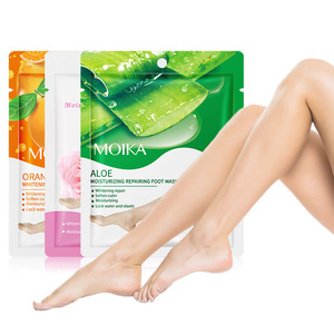 โมอิก้า มอยส์เจอร์ไรซิ่ง รีแพร์ริ่ง ฟุต มาส์ก 40 มล. อโลเวร่า สำหรับเท้าแห้งแตก - Product Image 2