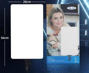 Lumière de remplissage <span class=keywords><strong>LED</strong></span> portable de 24 pouces pour studio <span class=keywords><strong>photo</strong></span>, éclairage photographique pour l'enregistrement vidéo, le streaming, le tournage, les séances <span class=keywords><strong>photo</strong></span> - Product Image 4