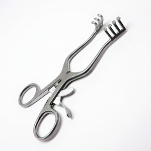 การผ่าตัด Weitlaner Retractor 6.5นิ้วง่าม3X4ทื่อสัตวแพทย์สแตนเลส CE - Product Image 1