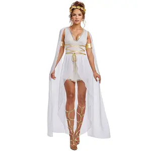 2024 Karneval kaiserliche Kaiserinskleid Halloween Frauen griechisches Göttinskostüm