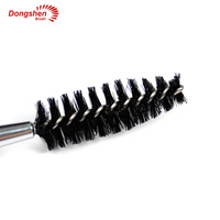 Dongmei Grosir Kuas Maskara Dua Sisi, Sikat Bulu Mata, Kuas Alis, Kuas Eyeliner, Bulu Sintetis, Gagang Logam