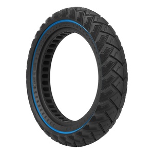 Neumático Sólido Todoterreno ULIP 12*2.125/12*2.5/12 1/2*2 1/4 Blue Line con Ranuras de 28 mm para Scooter Eléctrico, Resistente a Pinchazos - Product Image 6