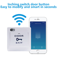2022 חם Tuya חכם APP שלט WiFi דלת לחצן יציאה אלחוטי שחרור Push בקרת גישה מערכת PST-WHMJ01