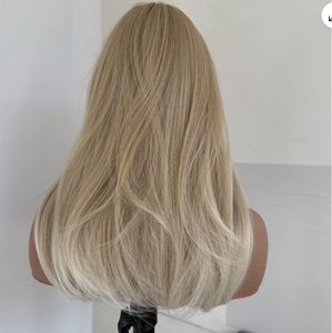 Brazilian Human Hair <b>Wig</b> Baby Hair Soft Smooth Hand Knotted Natural Long Women Hair <b>Wigs</b> 175/190/210g Wholesale Quality - Product Image 3