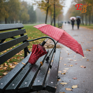 38\" Auto Open Short <b>Automatic</b> <b>Umbrella</b> 60PCS/CS 190t Three-Folding Promotional Rain Protection Umprella - Product Image 3