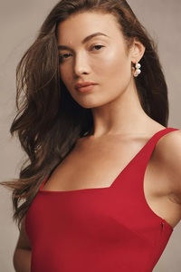 Sexy High Slit Red Hip Hugging Camisole Vestido largo, maduro y elegante, cintura Cinching Spicy Girl Dress Vestido formal para mujeres - Product Image 6