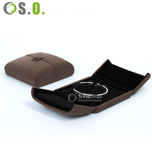 Factory Direct Velvet Jewelry Box with Custom Logo for High End Diamond and Pearl Jewelry Products High Quality - Product Image 1