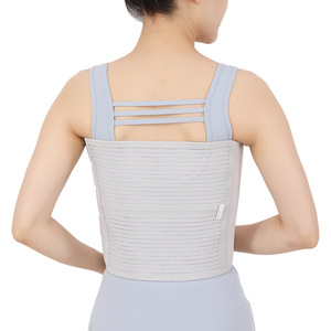 Leyubang Rib Fixation Belt Spandex Grey Unisex Back Support Brace For Chest Stabilization - Product Image 2