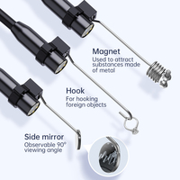 Nouvel arrivage : Caméra endoscopique industrielle portable G40-M pour inspection et réparation de canalisations, borescope 1080P 4,3 pouces, rigide, AV
