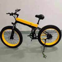 Vélo de montagne électrique au lithium haute performance, moteur 500W, cadre robuste en alliage d'aluminium, pneus larges, vélo électrique pour la conduite hors route