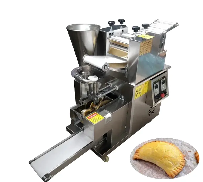 Comercial 220V 240V 12/15cm Máquina automática de empanada de gran tamaño/Máquina para hacer rollos de Primavera de ravioli Samosa Dumpling grande
