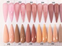 Vente en gros de poudre miroir de vernis à ongles en gel nude 1kg poudre acrylique 3D 1 cristal rose brun pour la décoration des ongles poly monomère