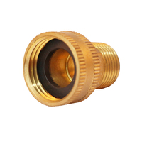 Raccord rapide pivotant en laiton sans plomb pour tuyau d'arrosage de jardin et nettoyeur haute pression, NPT 1/4 1 pouce