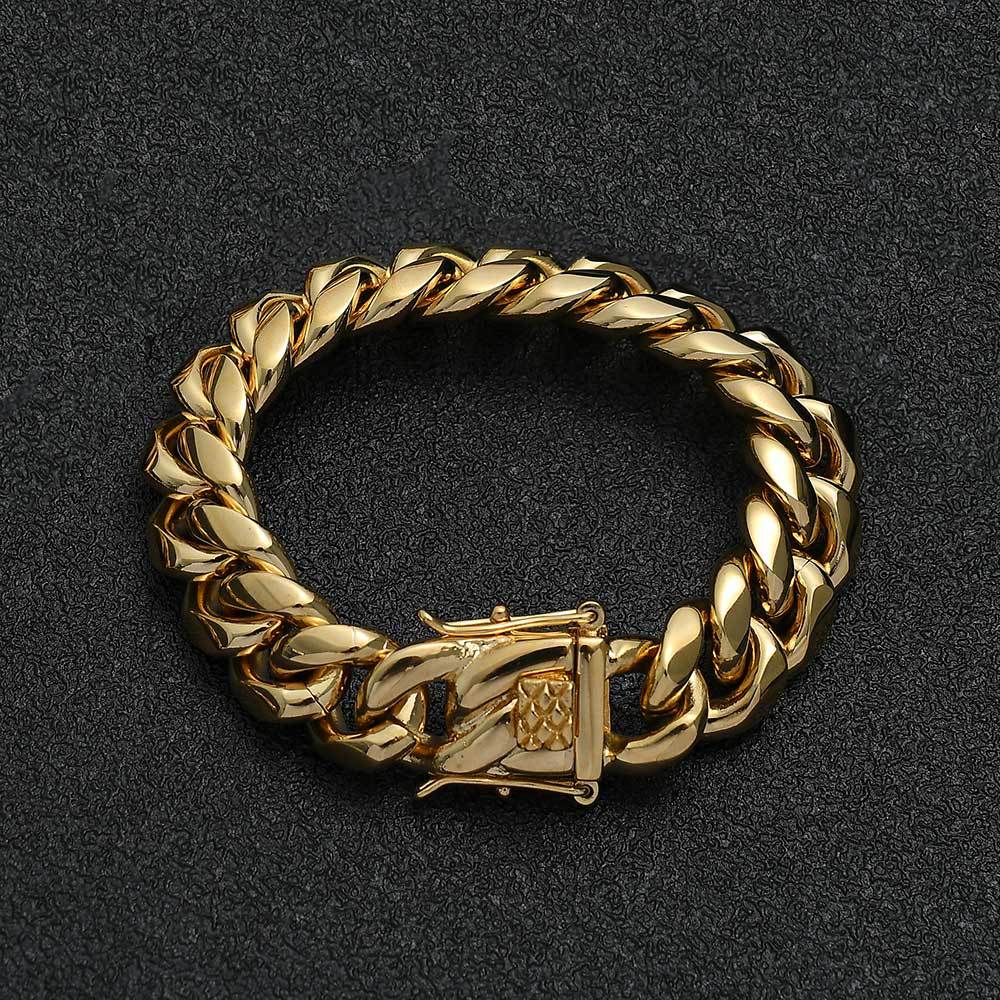 mens gold plated chain