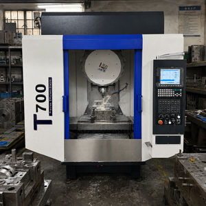 เครื่องเจาะแนวตั้งรุ่น T700H พร้อมแกนหมุน 12000 รอบต่อนาที และการเคลื่อนที่เร็ว 48 ม./นาที สำหรับการผลิตชิ้นส่วนโลหะของรถจักรยานยนต์แบบเป็นชุด - Product Image 2