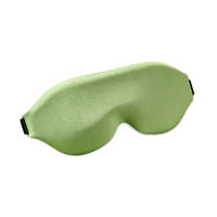Masque de sommeil 3D profilé 18g ultra léger avec sangle réglable, doux, respirant, sans pression, confortable, design moderne pour voyage et cadeau