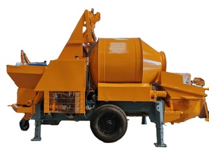 Pompe à béton mobile diesel Minle C3 avec mélangeur continu, portée verticale de 120 m et portée horizontale de 500 m, productivité de 30 m/h - Product Image 2